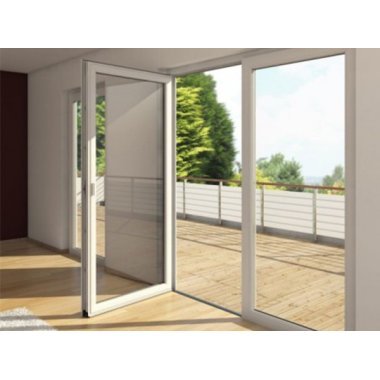 картинка Пластиковые балконные двери от магазина Двери-пром